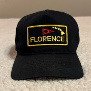 Florence Marine X Black Hawaiian Islands Logo Cap